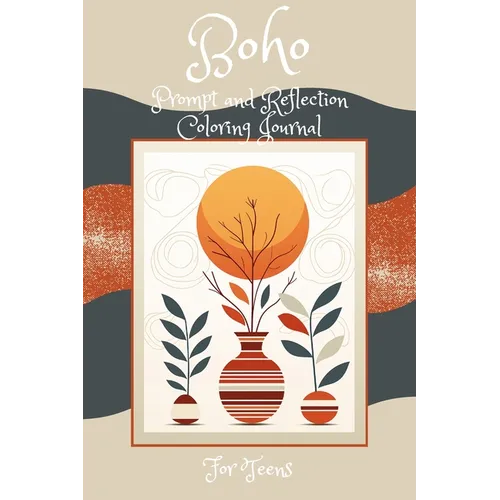 Boho Prompt and Reflection Coloring Book