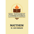 Matthew: A Commentary on the Gospel According to Matthew