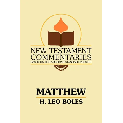 Matthew: A Commentary on the Gospel According to Matthew