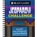 Brain Games - Jeopardy! Challenge: Jeopardy! Clues & Responses and Word Searches