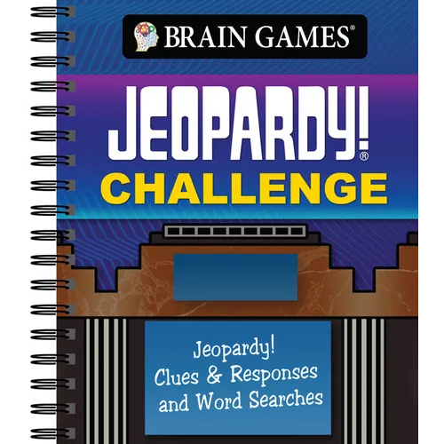 Brain Games - Jeopardy! Challenge: Jeopardy! Clues & Responses and Word Searches