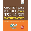 Chapter-wise NCERT + Exemplar + PAST 13 Years Solutions for CBSE Class 12 Mathematics 7th Edition