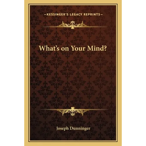 What's on Your Mind?