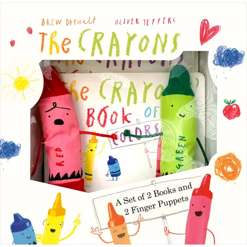 The Crayons: A Set of Books and Finger Puppets