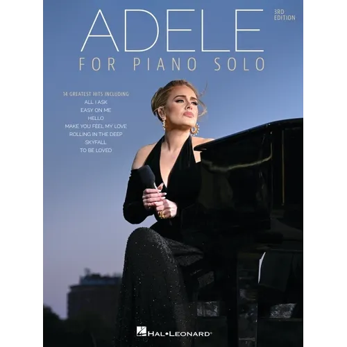 Adele for Piano Solo Songbook - 3rd Edition