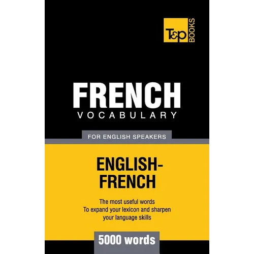 French vocabulary for English speakers - 5000 words