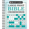 Brain Games - Large Print Bible Crosswords