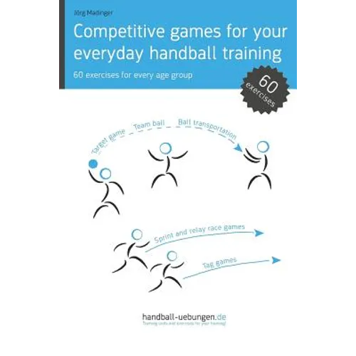 Competitive games for your everyday handball training: 60 exercises for every age group