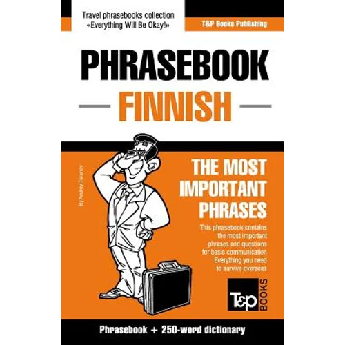 English-Finnish phrasebook and 250-word mini dictionary
