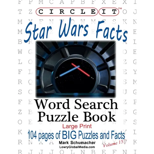 Circle It, Star Wars Facts, Word Search, Puzzle Book