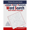 Fitness for your brain: Word Search With Hidden Message: Train your brain anywhere, anytime! - 102 Puzzles for Adults and Seniors