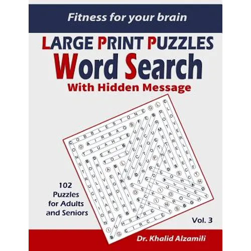 Fitness for your brain: Word Search With Hidden Message: Train your brain anywhere, anytime! - 102 Puzzles for Adults and Seniors