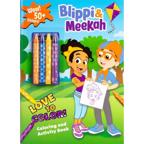 Blippi: Blippi and Meekah Love to Color!