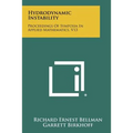 Hydrodynamic Instability: Proceedings Of Symposia In Applied Mathematics, V13