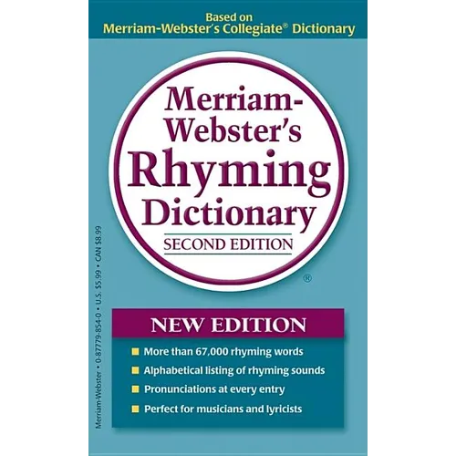 Merriam-Webster's Rhyming Dictionary