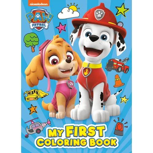 Paw Patrol: My First Coloring Book (Paw Patrol)