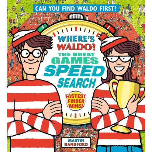 Where's Waldo? the Great Games Speed Search: (A Hidden Object Activity Book That Lays Flat for Head-To-Head Competition with Friends & Family - A Perf