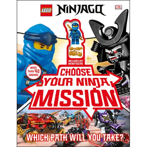 Lego Ninjago Choose Your Ninja Mission: With Ninjago Jay Minifigure