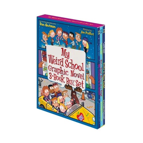 My Weird School Graphic Novel 3-Book Box Set: Mr. Corbett Is in Orbit!, Get a Grip! We're on a Trip!, Dorks in New York!