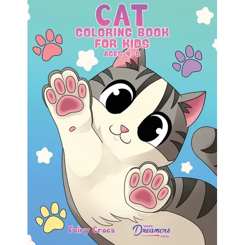 Cat Coloring Book for Kids Ages 4-8: Cute and Adorable Cartoon Cats and Kittens