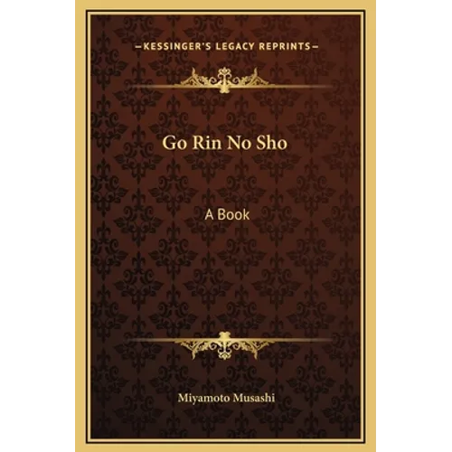 Go Rin No Sho: A Book