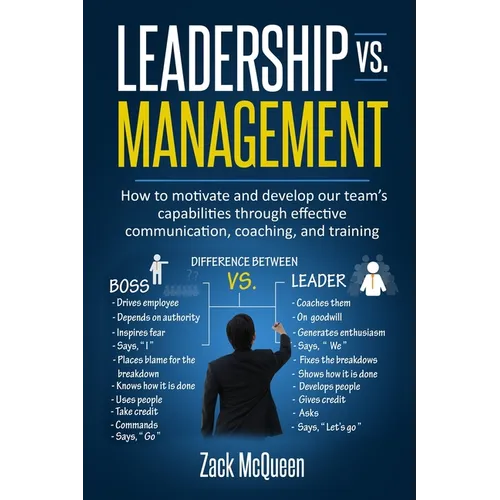 Leadership vs. Management: How to motivate and develop our team's capabilities through effective communication, coaching, and training