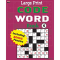 Large Print CODE WORD Book 4