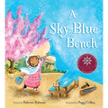 A Sky-Blue Bench