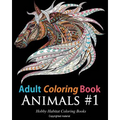 Adult Coloring Books: Animals: 45 Stress Relieving Animal Coloring Designs