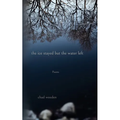 The ice stayed but the water left