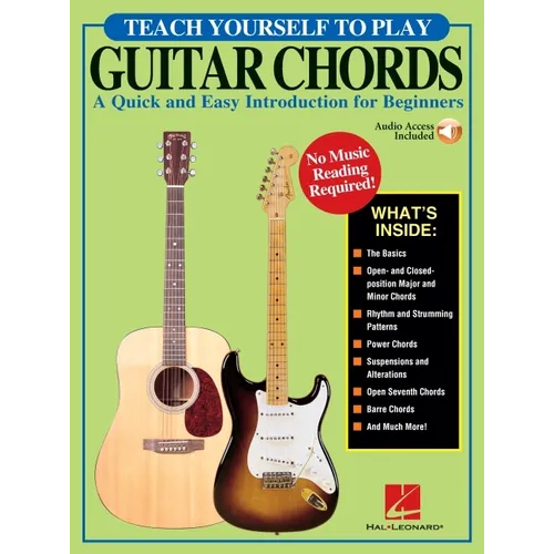 Teach Yourself to Play Guitar Chords - A Quick and Easy Introduction for Beginners (Book/Online Audio)