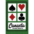Canasta Score Sheets: 100 Sheets - 6" x 9" - Canasta Score Book