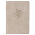 KJV Bible Compact Faux Leather Taupe