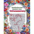 Doolhofpuzzelboeken voor volwassenen, grote letters, hersenkrakers voor hoge cognitieve vaardigheden: Logische spellen voor volwassenen: plezier en on