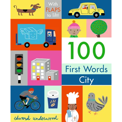 100 First Words: City: With Flaps to Lift