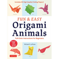 Fun & Easy Origami Animals: Full-Color Instructions for Beginners (Includes 20 Sheets of 6 Origami Paper)