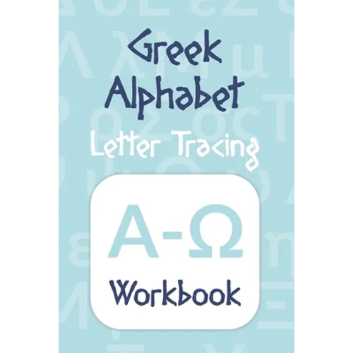 Greek Alphabet: Letter Tracing Workbook