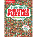 Brainplay Super Hard Christmas Puzzles: 200+ Challenging Christmas Puzzles, Mazes, Logic Games and Wordplay. Holiday-Themed Activity Book Gift for Kid
