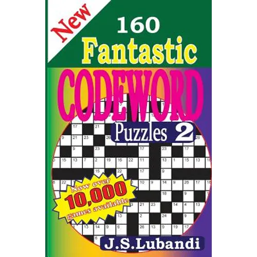 New 160 Fantastic Codeword Puzzles