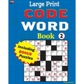 Large Print CODE WORD Book 2