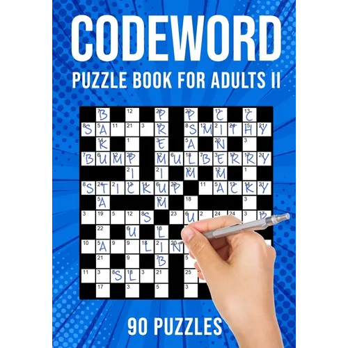 Codeword Puzzle Books for Adults II: Code Breaker / Code Word Puzzlebook 90 Puzzles (UK Version)