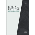 Rvr 1960 Biblia de Estudio Letra Gigante, Tapa Dura