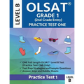 Olsat Grade 1 (2nd Grade Entry) Level B: Practice Test One Gifted and Talented Prep Grade 1 for Otis Lennon School Ability Test