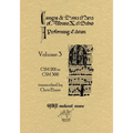 Cantigas De Santa Maria Of Alfonso X, El Sabio, A Performing Edition: Volume 3