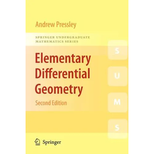 Elementary Differential Geometry