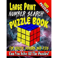 Large Print Number Search Puzzle Book for Adults, Seniors and Kids: Can You Solve All The Puzzles In This Number Word Search Puzzle Book?