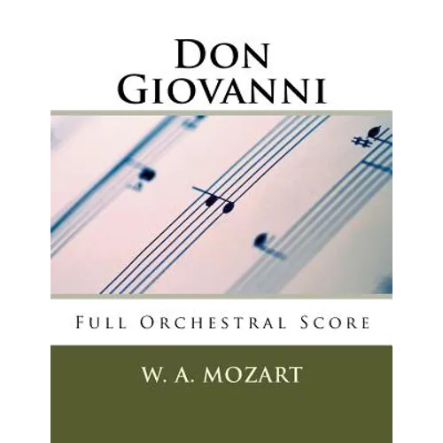 Don Giovanni (full orchestral score): Peters Edition
