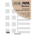 MUSIC PAPER NoteBook - Guitar Chord, Standard Staff & Tablature
