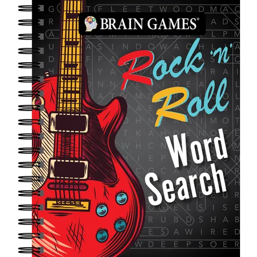 Brain Games - Rock 'n' Roll Word Search