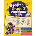 Geography Grade 3 Workbook for Kids Ages 8-9: 100+ Fun Activities on Maps, Globes, Continents, Oceans, Landforms, Regions, Weather, Climate, Latitude